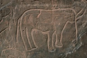 Mammoth (helleristning) af Prehistoric